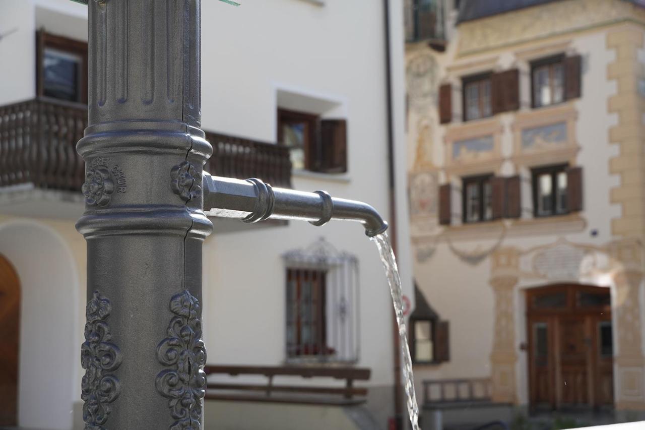Apartamento Chasa Fent, Sent Scuol Im Engadin Exterior foto